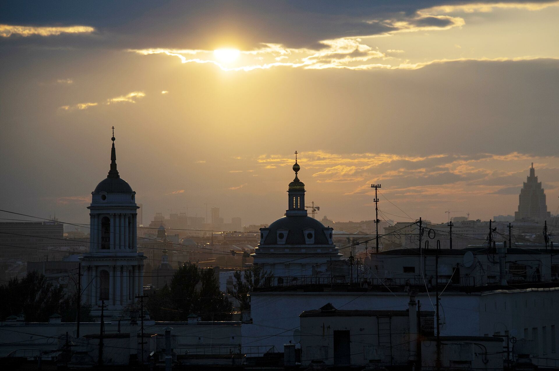 Подмосковье со стороны московского храма Мартина Исповедника на Таганке - РИА Новости, 1920, 20.09.2021